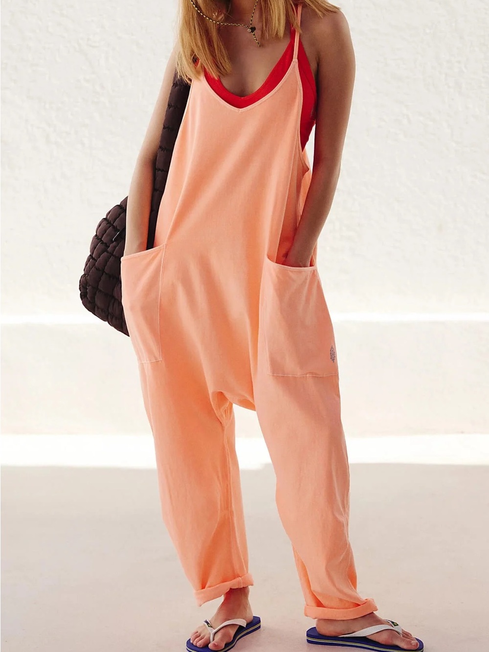 Free People movement Hot Shot Onesie NWOT